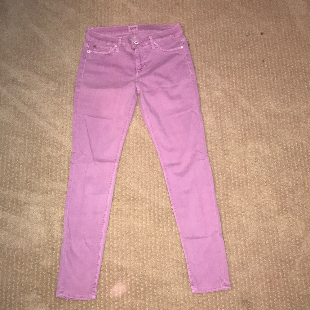 Hudson lavender jeans size 27
